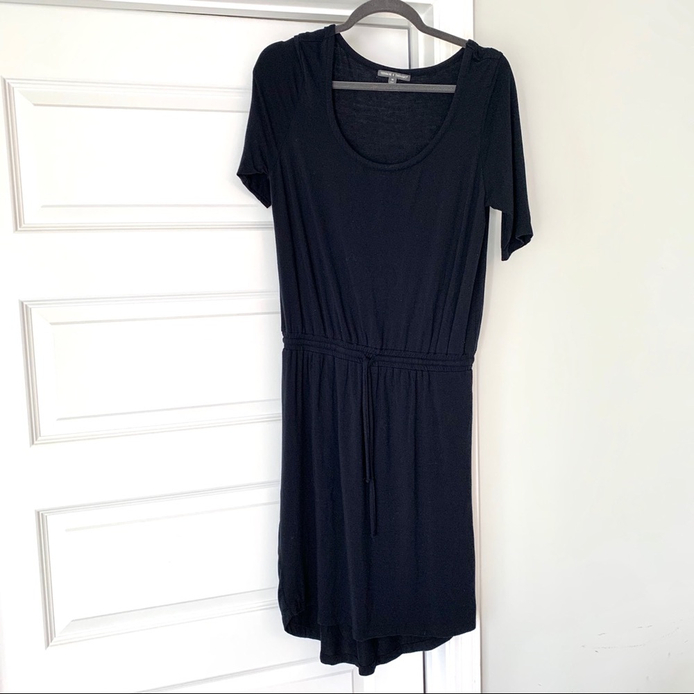 Threads 4 Thought Black Cinch Loose Shirt dress